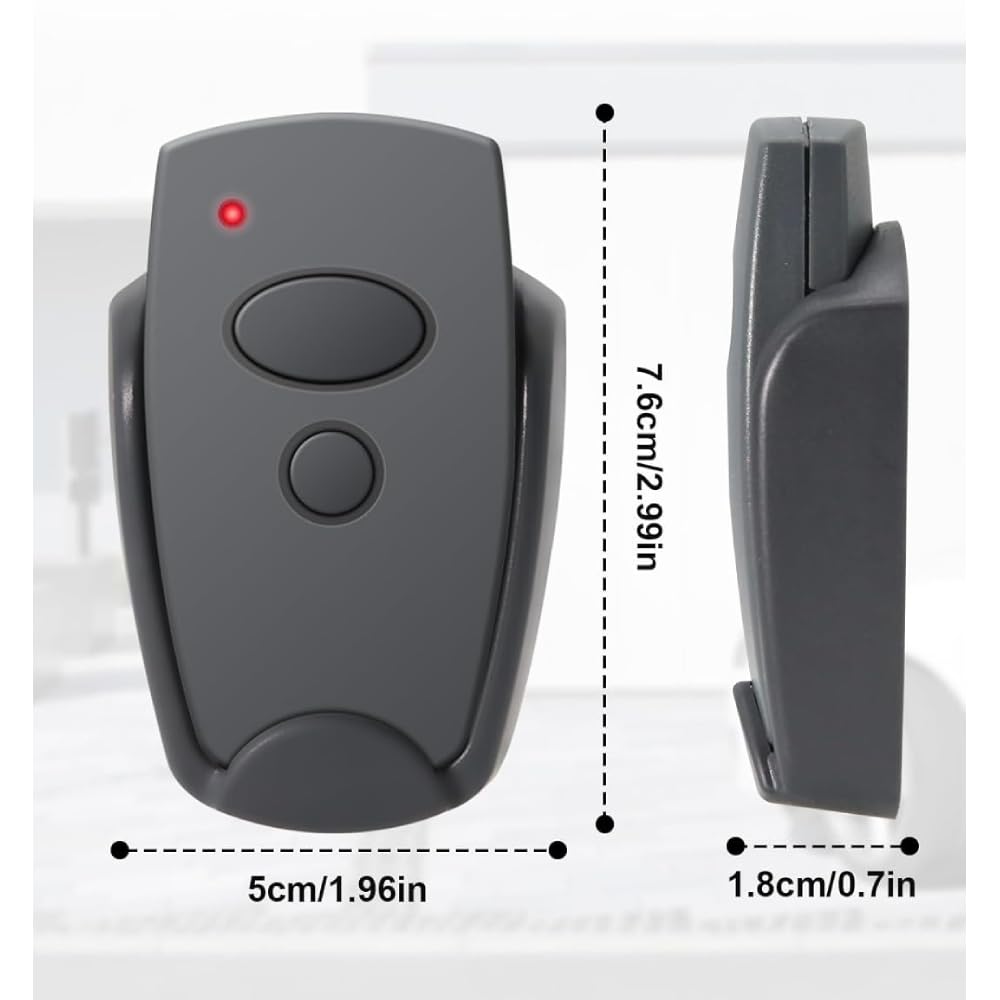 2PCS 868Mhz Garage Door Opener Hand Transmitter Compatible with Marantec Digital 302, 384, 304, 313, 321, 323, 131 Remote Control