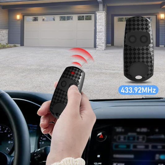 3 Pack Garage Door Remote Control Key, 433.92MHZ, Universal Gate Fob Remote Compatible with CAM TOP-432EE, TOP-432EV,TOP432-NA