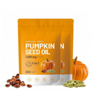 Pumpkin Seed Oil with Saw Palmetto Capsules, 300 Softgels | Organic, Cold Pressed | DHT Blocker | Supports Hair, Urinary, Bladder & Prostate Health | Non-GMO
