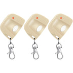 3 Pieces Gate Opener Remote Compatible with Multicode 300mhz 10 Dip Switch 3089 3060 3070 Garage Door Opener Remote Control with Keychain