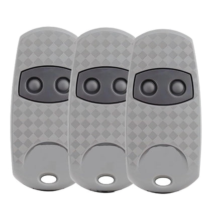 3 Pcs Garage Door Remote Control Key 433.92MHZ, 2 Boutons, Universal Gate Fob Remote Compatible with CAM TOP-432EE, TOP-432EV,TOP432-NA