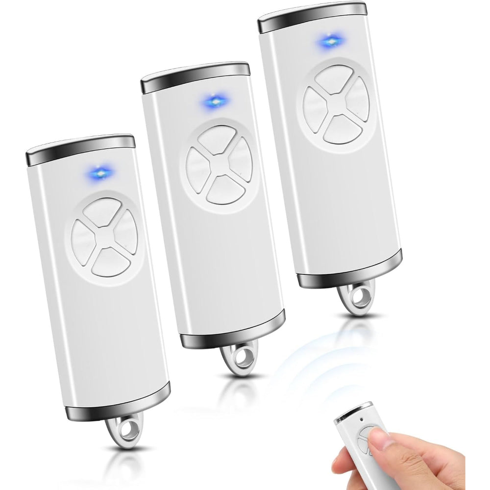 868,3 BS MHz - Télécommande de porte de garage - Compatible avec Hörmann bs HSM4 HSE2 HS1 HS4 HSZ1 HSZ2 (black4 button)