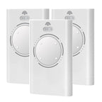 868MHZ Garage Door Garage Remote, Hand Transmitter, Compatible with FAAC XT4 868 SLH LR, XT4 868 SLH, XT2 868 SLH, XT2 868 SLH LR,Black