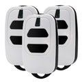 3PCS 433.92mhz Garage Door Opener, 2 Channels, Remote Control Key Fob for Garage Door Gate DEA GTI2 GTI4