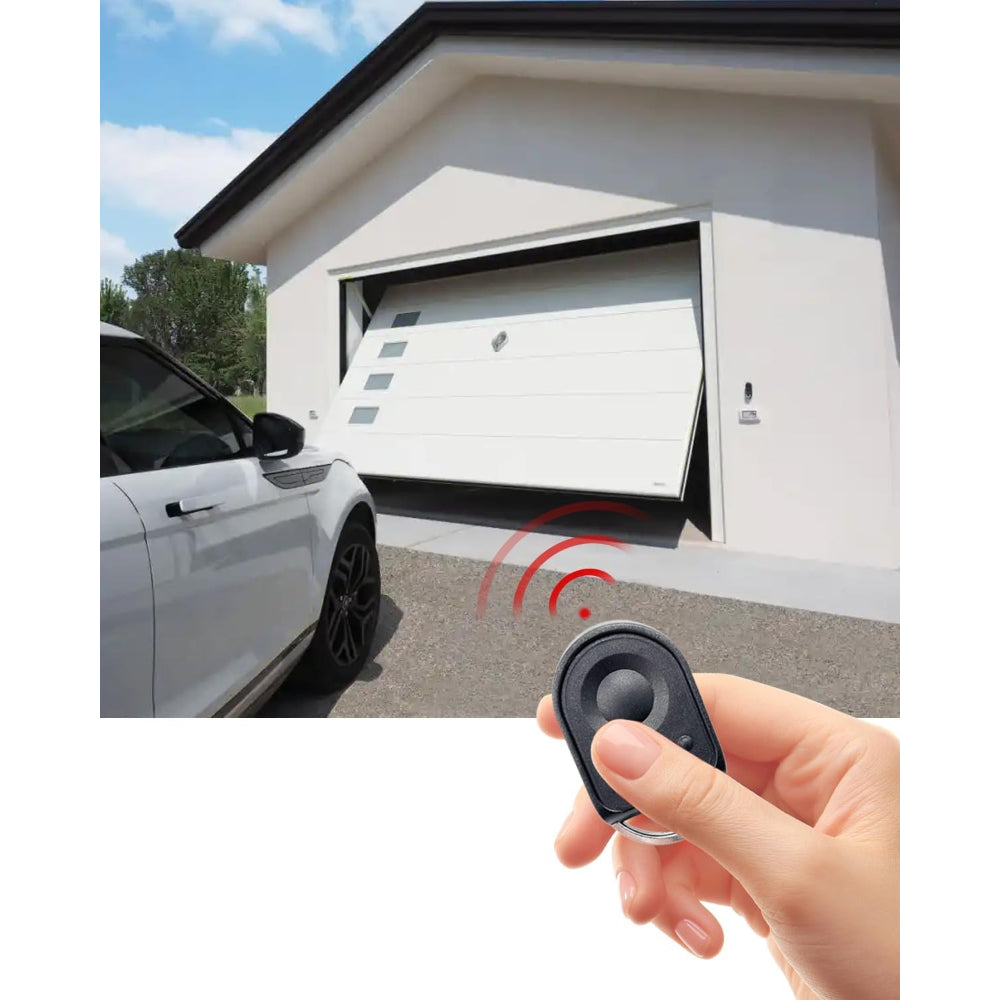 Télécommande de Porte de Garage Compatible avec 433,42 MHz-1841064 NS 2 4,4 canaux Émetteur Manuel d'ouverture de Porte de Garage (3 pièces)