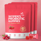 Viginal Probiotics for Women, Women Probiotic Gummies, Feminine Balance Gummies, Prebiotic Gummy, Cranberry Probiotics for Woman Vaginigal Health