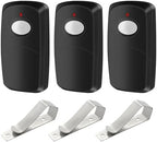 3 Replacement for Multicode Garage Gate Door Opener Remote,3089,308911,MCS308911,10 Dip Switch,300MHZ