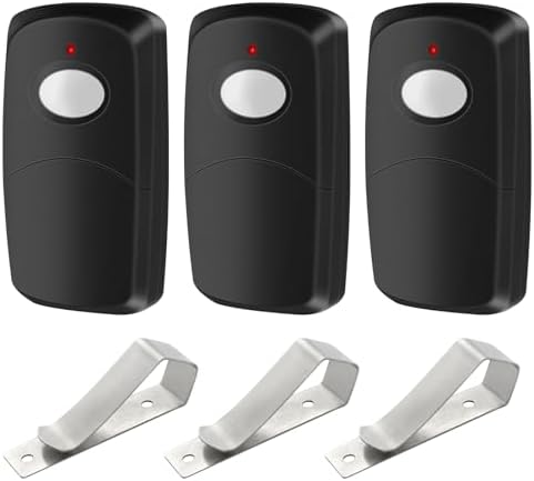 3 Replacement for Multicode Garage Gate Door Opener Remote,3089,308911,MCS308911,10 Dip Switch,300MHZ