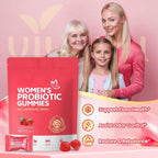 Viginal Probiotics for Women, Women Probiotic Gummies, Feminine Balance Gummies, Prebiotic Gummy, Cranberry Probiotics for Woman Vaginigal Health