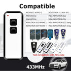 3PCS 433.92 MHz Garage Door Remote Control, Hand-held Transmitter for NOVOFERM NOVOTRON 502 522 MAX43-2