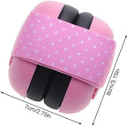 Baby Ear Defenders, Noise Cancelling Ear Muffs with Adjustable Headband for 6-12 Months Toddlers