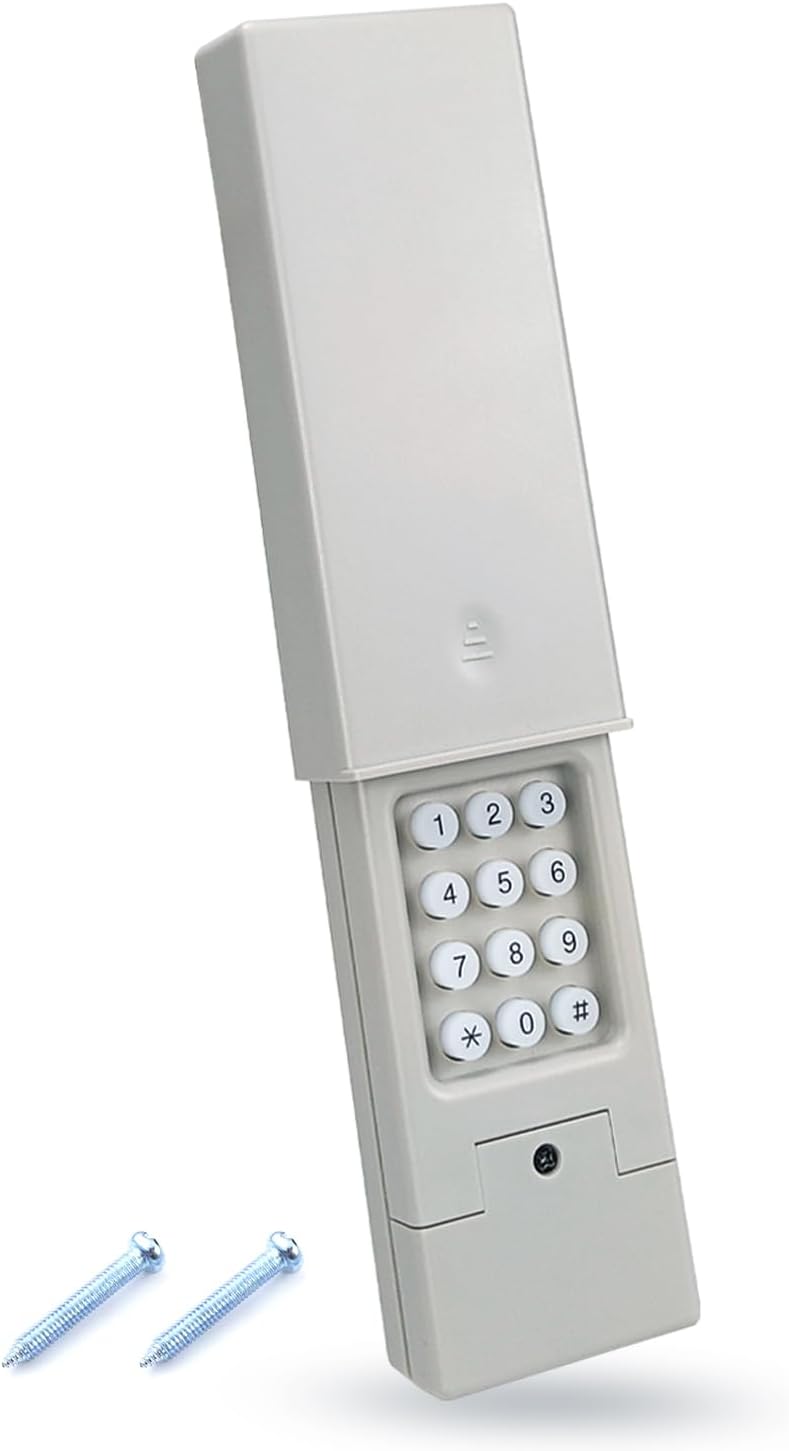 for Chamberlain LiftMaster Craftsman Garage Door Opener Keypad & Remote Universal,891LM with Yellow, Purple, Green, Red/Orange Learn Button, 877max G940EV-P2 CMXZDCG440 971LM 371LM 893lm 373lm 973lm