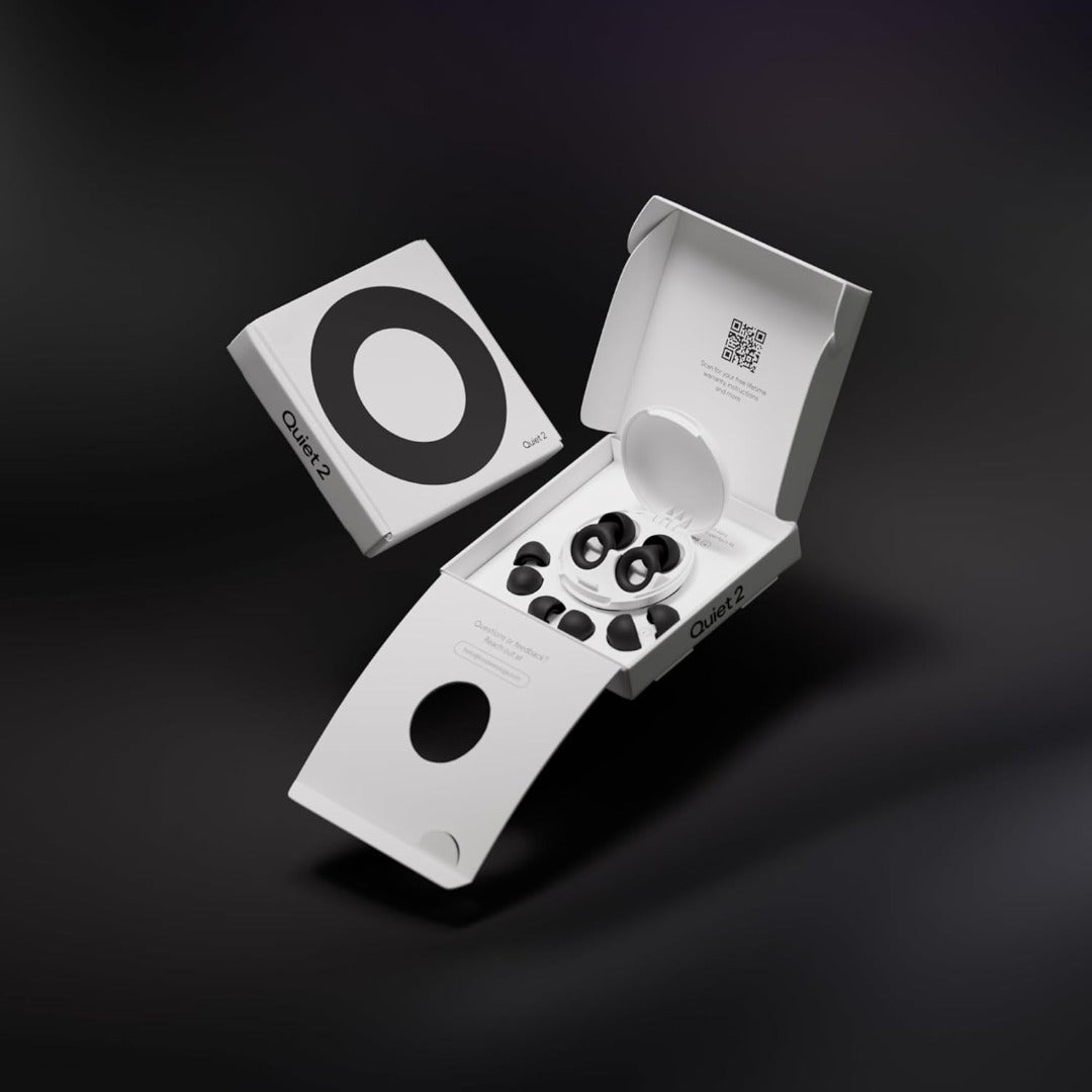 Carsine Ear Plugs ¨C Ultra-Comfy Reusable 24dB (SNR) Noise-Reducing Earplugs for Sleep, Deep Focus, Travel, Noise Sensitivity, Flexible Hearing Protection, Customizable Fit Black