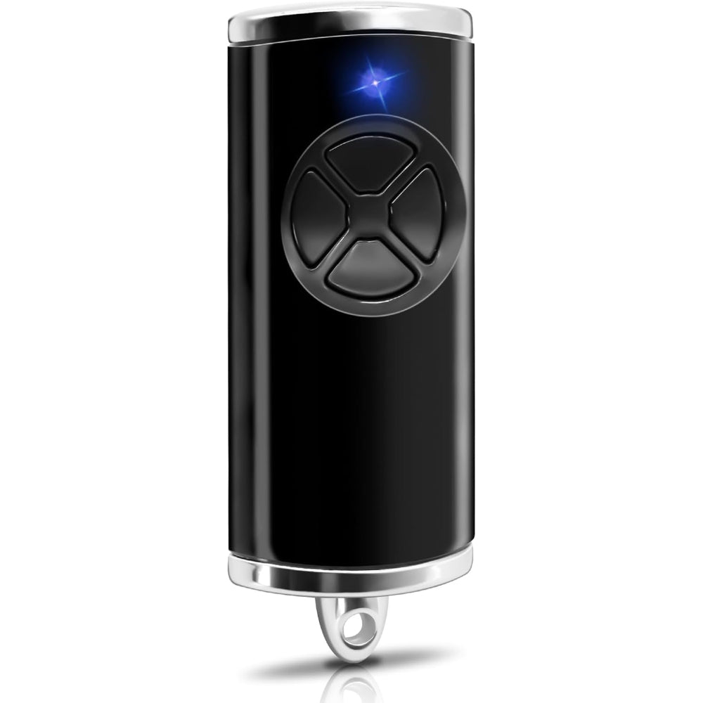 868,3 BS MHz - Télécommande de porte de garage - Compatible avec Hörmann bs HSM4 HSE2 HS1 HS4 HSZ1 HSZ2 (black4 button)