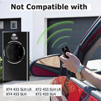 868MHZ Garage Door Garage Remote, Hand Transmitter, Compatible with FAAC XT4 868 SLH LR, XT4 868 SLH, XT2 868 SLH, XT2 868 SLH LR,Black