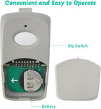 3 Replacement for Multicode Garage Gate Door Opener Remote,3089,308911,MCS308911,10 Dip Switch,300MHZ