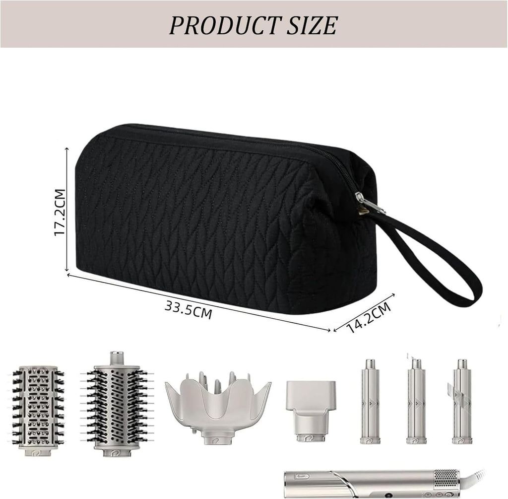 Travel Storage Bag for Hair Dryer, Airwrap Shark Flexstyle Travel Case, Portable Hair Tools Storage Case for Hair Dryer, Hair Curler Accessories Protection Organizer