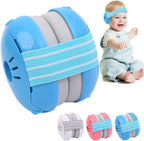 Baby Ear Defenders for 0-36 Months, Baby Earmuffs Hearing Protection for Toddlers, Adjustable Noise Cancelling Headphones Protectors Babies Travel Essentials Ear Muffs for Sleeping Airplane