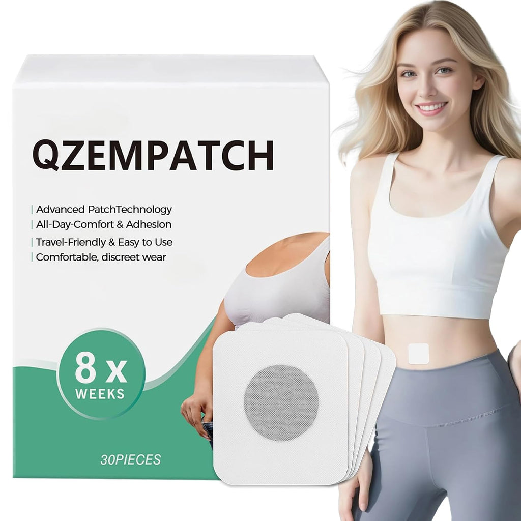 New Rejuvacare Qzem Body Patch, Easy Daily Application, Comfortable & Discreet, Non-Irritating, Gentle & Effective for All Skin Types, 30-Day Supply