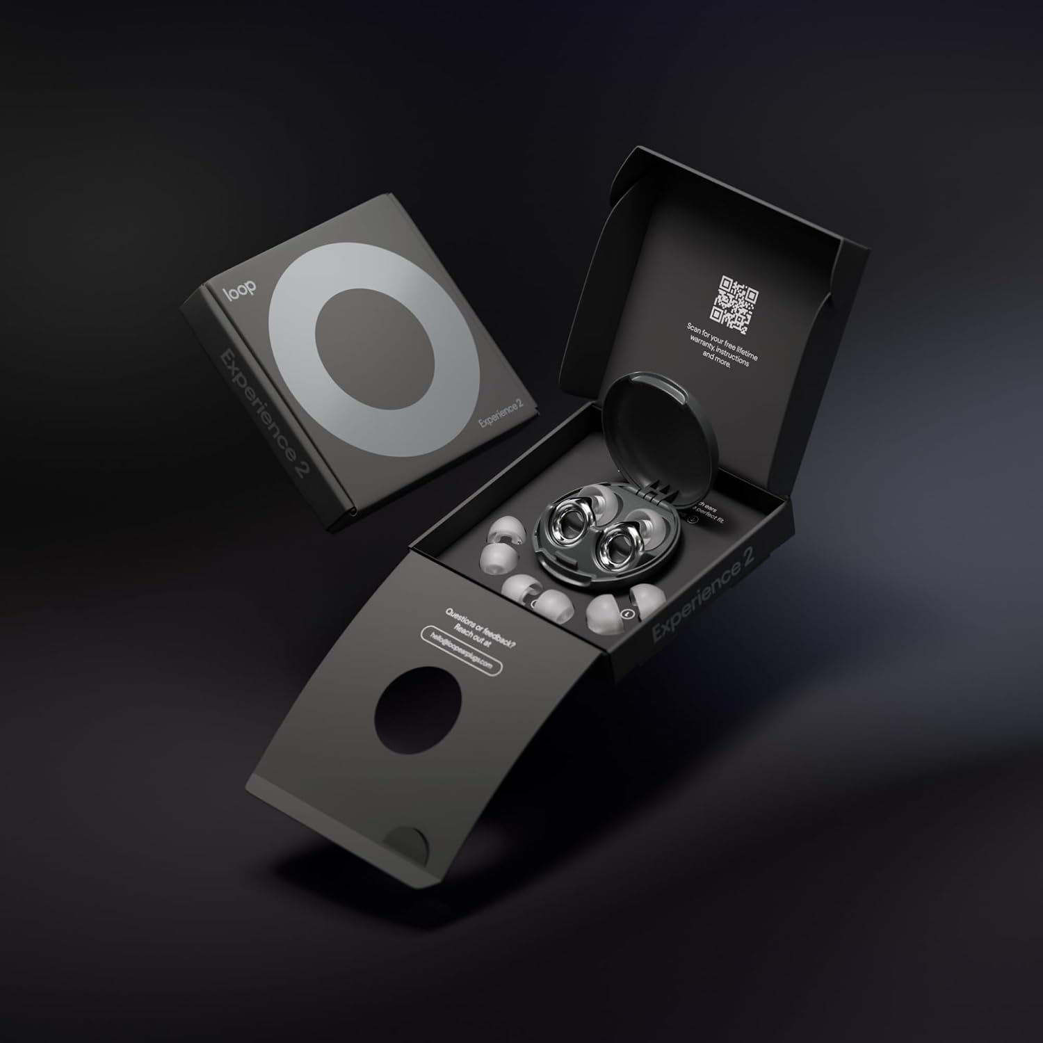 Experience 2 Ear Plugs - Stylish Certified Hearing Protection