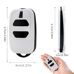 2PCS 433.92mhz Garage Door Opener, 2 Channels, Remote Control Key Fob for Garage Door Gate DEA GTI2 GTI4
