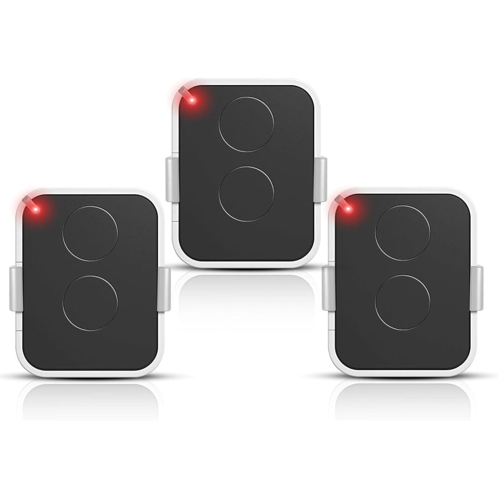 Télécommande Compatible Nice Era ONE2/ON2E/ON4E/ON1E,433,92 MHz Télécommande Porte de Garage,Rolling Code,2 Canaux(Blanc)