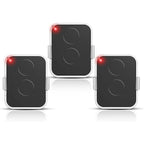 Télécommande Compatible Nice Era ONE2/ON2E/ON4E/ON1E,433,92 MHz Télécommande Porte de Garage,Rolling Code,2 Canaux(Blanc)