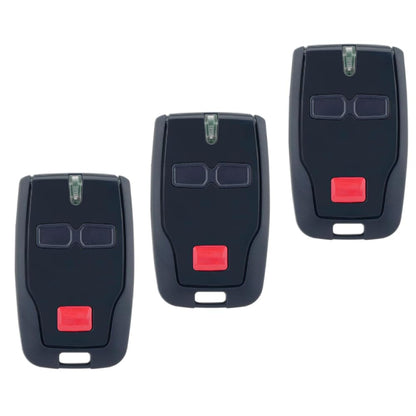 3 PCS Garage Remote Control Key for BFT MITTO 2 B RCB, 433MHZ, 2 Buttons BFT Remote, Remote Control for Rolling BFT MITTO 2, Kleio, Ghibli, TRC 2, TR