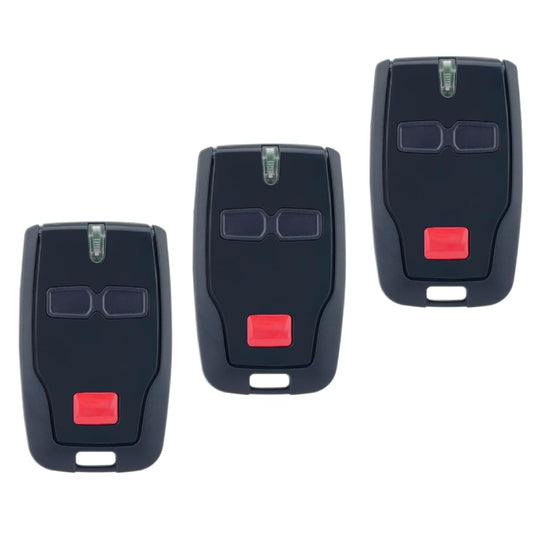 3 PCS Garage Remote Control Key for BFT MITTO 2 B RCB, 433MHZ, 2 Buttons BFT Remote, Remote Control for Rolling BFT MITTO 2, Kleio, Ghibli, TRC 2, TR