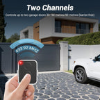 Télécommande Compatible Nice Era ONE2/ON2E/ON4E/ON1E,433,92 MHz Télécommande Porte de Garage,Rolling Code,2 Canaux(Blanc)