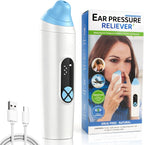 Ear Pressure Relief Device, Eustachian Tube Unblocker with 3 Speed Adjust, USB Rechargable Balanced Pressure Ear Popper Ear Relief Device for Flying Diving Swimming