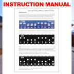 3 Pieces Gate Opener Remote Compatible with Multicode 300mhz 10 Dip Switch 3089 3060 3070 Garage Door Opener Remote Control with Keychain