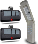 for Chamberlain LiftMaster Craftsman Garage Door Opener Keypad & Remote Universal,891LM with Yellow, Purple, Green, Red/Orange Learn Button, 877max G940EV-P2 CMXZDCG440 971LM 371LM 893lm 373lm 973lm