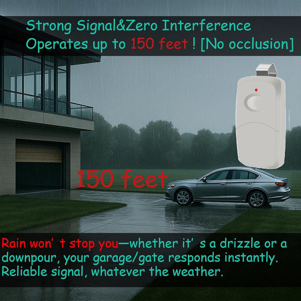 3 Replacement for Multicode Garage Gate Door Opener Remote,3089,308911,MCS308911,10 Dip Switch,300MHZ