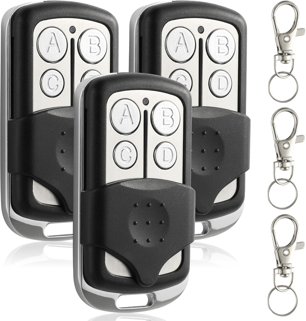 3 Keychain Garage Door Opener Remote,Compatible with LiftMaster Chamberlain Garage Door Opener,893MAX,890MAX 953EV/EVC