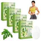 New Upgraded Style Moringa 10-in-1 Nano Microdarts Patch, Advanced Moringa Patches, Natural Body Patches for Women and Men - Gentle Formula for All Skin (4 PCS, 4 Boxes)
