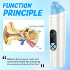 Ear Pressure Relief Device, Eustachian Tube Unblocker with 3 Speed Adjust, USB Rechargable Balanced Pressure Ear Popper Ear Relief Device for Flying Diving Swimming