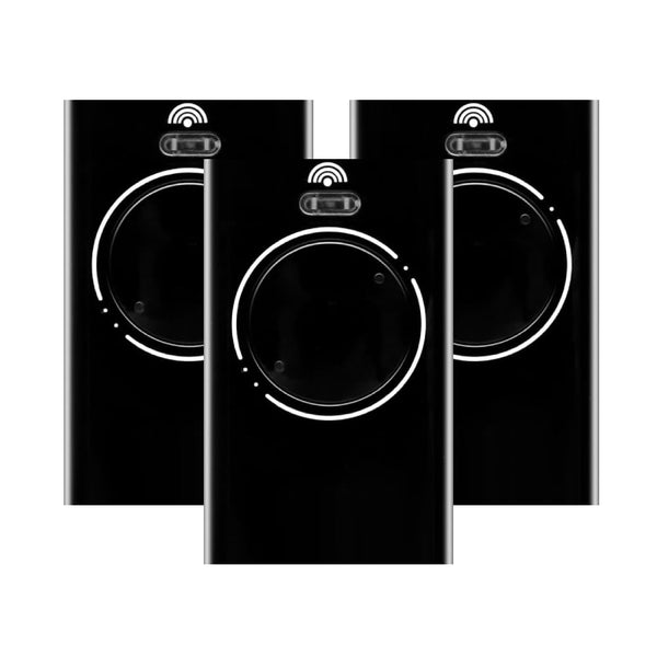 868MHZ Garage Door Garage Remote, Hand Transmitter, Compatible with FAAC XT4 868 SLH LR, XT4 868 SLH, XT2 868 SLH, XT2 868 SLH LR,Black