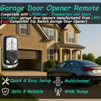 3 Keychain Garage Door Opener Remote,Compatible with LiftMaster Chamberlain Garage Door Opener,893MAX,890MAX 953EV/EVC