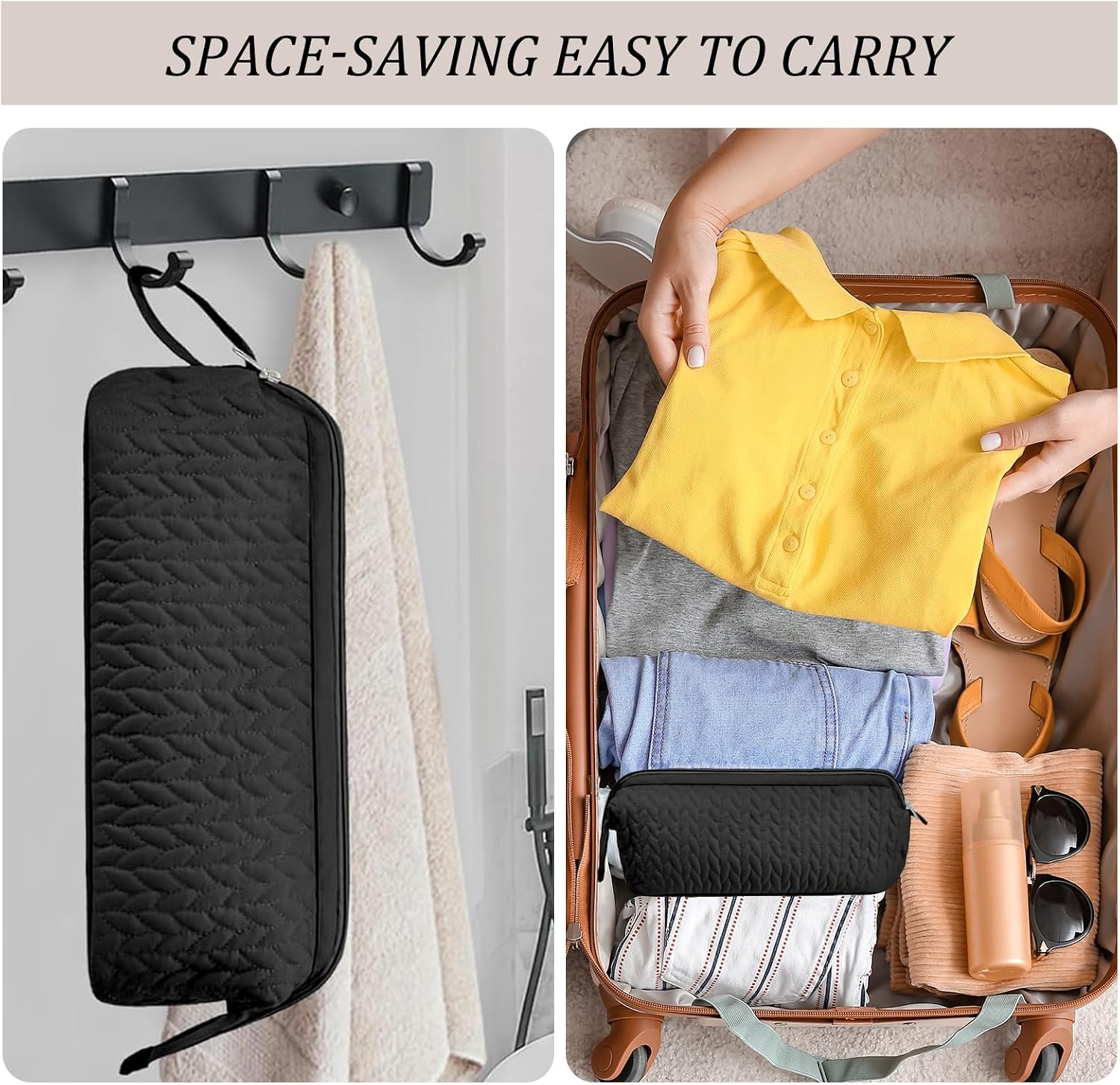 Travel Storage Bag for Hair Dryer, Airwrap Shark Flexstyle Travel Case, Portable Hair Tools Storage Case for Hair Dryer, Hair Curler Accessories Protection Organizer