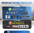 Genie Garage Door Opener Remote Replacement - G3T-A/G3T-R/G3T-BX (1997-Current Models)