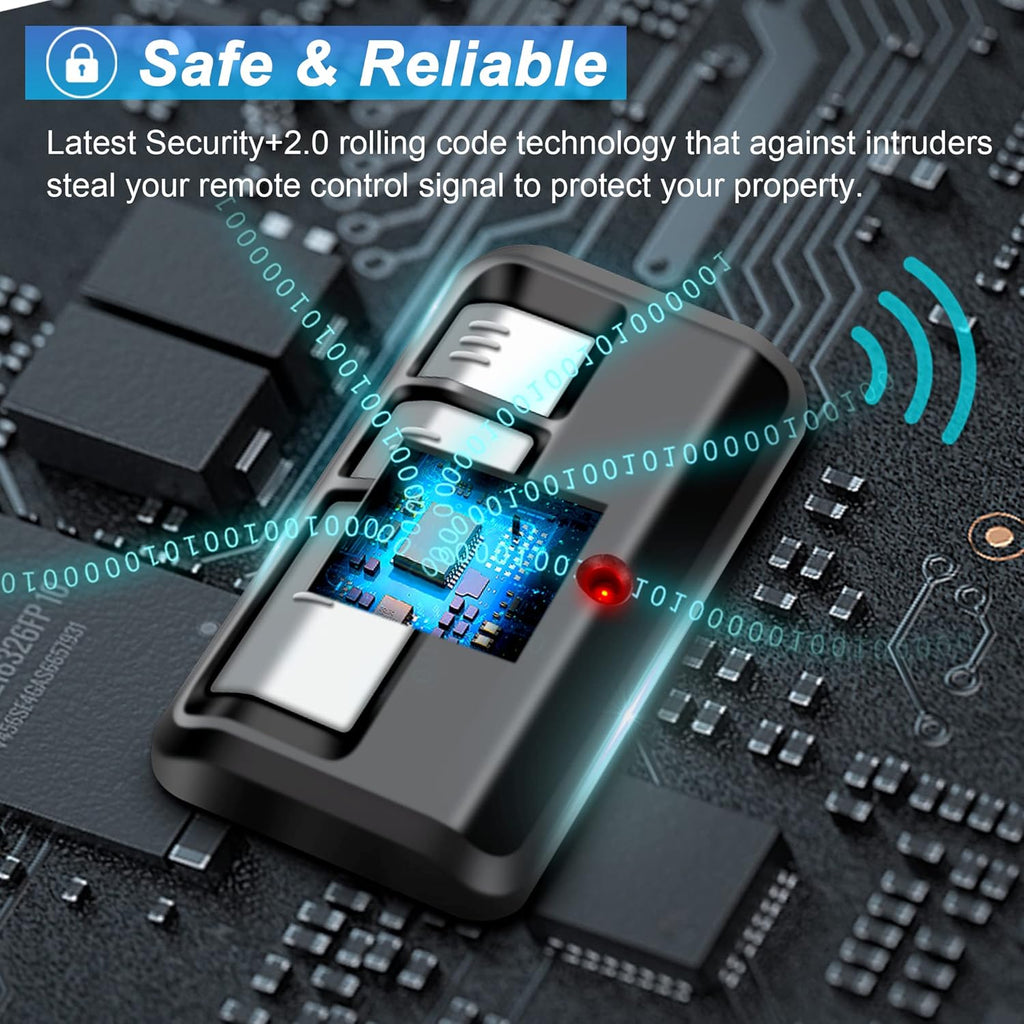 3 Pack for Chamberlain LiftMaster Craftsman Garage Door Opener Remote Universal 893LM 893Max 971LM