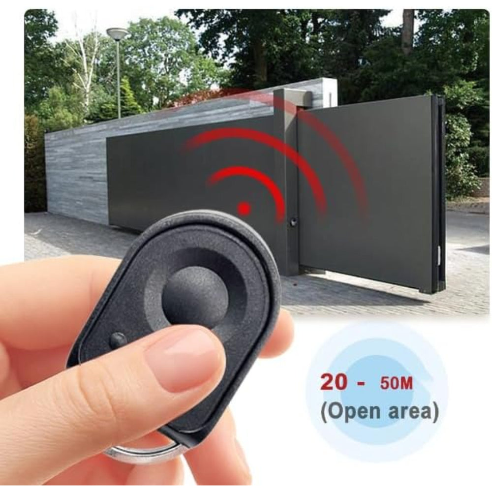 Télécommande de Porte de Garage Compatible avec 433,42 MHz-1841064 NS 2 4,4 canaux Émetteur Manuel d'ouverture de Porte de Garage (3 pièces)