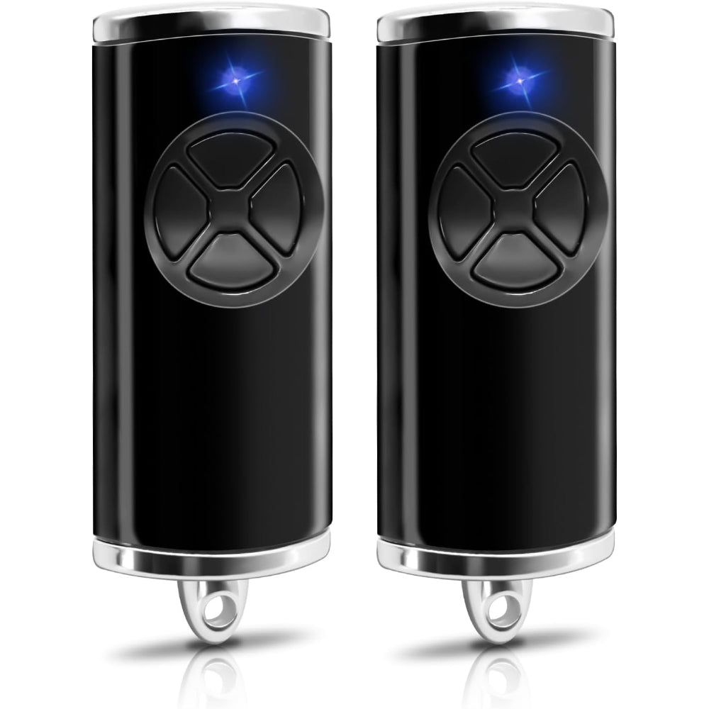868,3 BS MHz - Télécommande de porte de garage - Compatible avec Hörmann bs HSM4 HSE2 HS1 HS4 HSZ1 HSZ2 (black4 button)