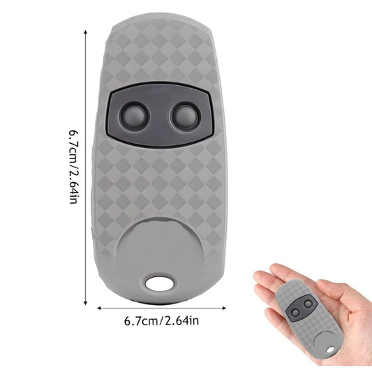 2 Pcs Garage Door Remote Control Key 433.92MHZ, 2 Boutons, Universal Gate Fob Remote Compatible with CAM TOP-432EE, TOP-432EV,TOP432-NA