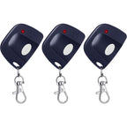 3 Pieces Gate Opener Remote Compatible with Multicode 300mhz 10 Dip Switch 3089 3060 3070 Garage Door Opener Remote Control with Keychain