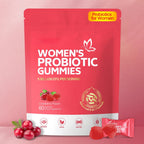 Viginal Probiotics for Women, Women Probiotic Gummies, Feminine Balance Gummies, Prebiotic Gummy, Cranberry Probiotics for Woman Vaginigal Health