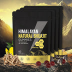 Shilajit* Gummies,Pure Himalayan* micronutrient Supplement, Himalayan Premium Ingredient with Shilajit, Ashwagandha, Gokshura, Fulvic Acid & 85+ Trace Minerals I for Men & Women