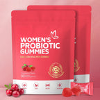 Viginal Probiotics for Women, Women Probiotic Gummies, Feminine Balance Gummies, Prebiotic Gummy, Cranberry Probiotics for Woman Vaginigal Health