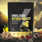 Shilajit* Gummies,Pure Himalayan* micronutrient Supplement, Himalayan Premium Ingredient with Shilajit, Ashwagandha, Gokshura, Fulvic Acid & 85+ Trace Minerals I for Men & Women